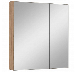 Шкаф зеркальный Runo Лада 00-00001161 60 см серый дуб