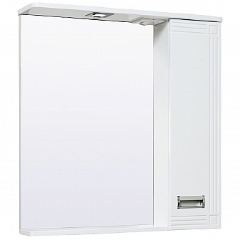 Шкаф зеркальный Runo Карат 70 см