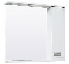 Шкаф зеркальный Runo Карат 80 см