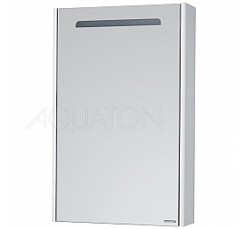 Шкаф зеркальный Акватон Сильва 50 1A215502SIW7L 50 см дуб полярный