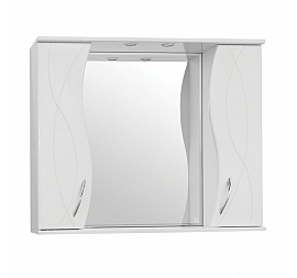 Шкаф зеркальный Style Line Амелия 90 см с подсветкой