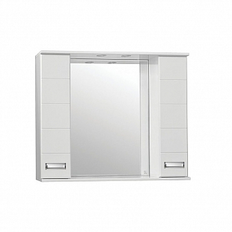 Шкаф зеркальный Style Line Ирис 100 см с подсветкой