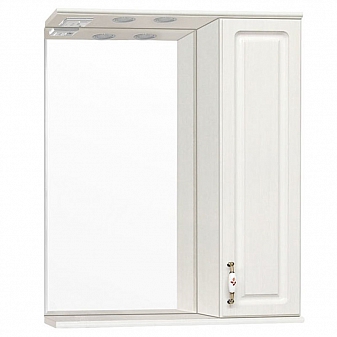 Шкаф зеркальный Style Line Олеандр-2 65 см с подсветкой