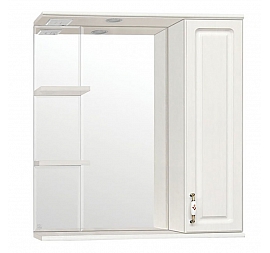 Шкаф зеркальный Style Line Олеандр-2 75 см с подсветкой