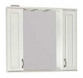 Шкаф зеркальный Style Line Олеандр-2 90 см с подсветкой