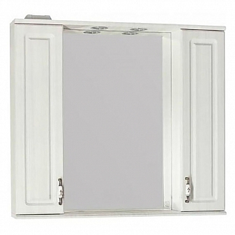 Шкаф зеркальный Style Line Олеандр-2 90 см с подсветкой