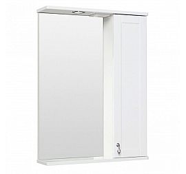 Шкаф зеркальный Runo Мерида 58 см