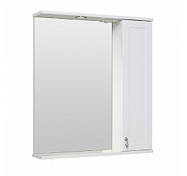 Шкаф зеркальный Runo Мерида 70 см