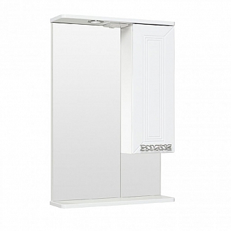 Шкаф зеркальный Runo Монро 53 см