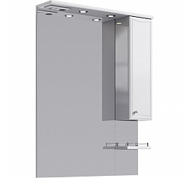 Шкаф зеркальный Aqwella Classic Барселона Ba.02.08 80 см