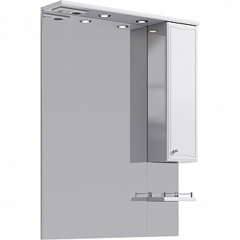 Шкаф зеркальный Aqwella Classic Барселона Ba.02.08 80 см