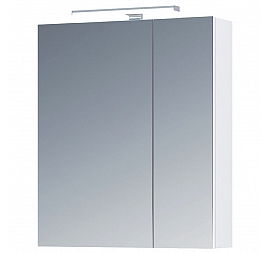 Шкаф зеркальный Vigo Plaza 600 со светильником 60 см