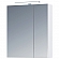 Шкаф зеркальный Vigo Plaza 600 со светильником 60 см