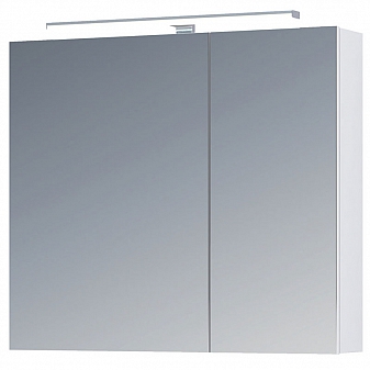Шкаф зеркальный Vigo Plaza 800 со светильником 80 см