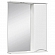 Шкаф зеркальный Runo Афина 60 см белый