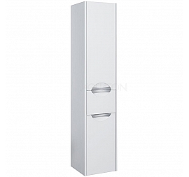 Пенал Акватон Сильва 1A215603SIW7R 32 см дуб полярный правый с корзиной для белья