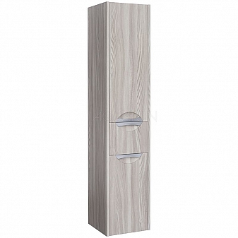 Пенал Акватон Сильва 1A215603SIW6L 32 см дуб фьорд левый с корзиной для белья