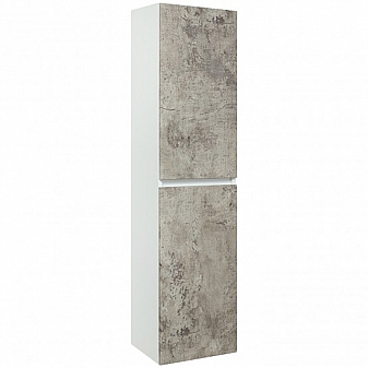 Пенал Runo Манхэттен 35 см белый/серый бетон