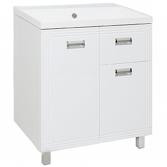 Тумба с умывальником Runo Карат 70 см