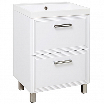 Тумба с умывальником Runo Олимпия 60 см