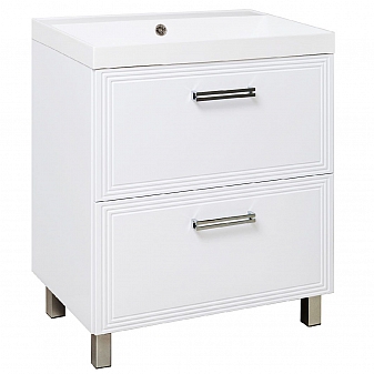 Тумба с умывальником Runo Олимпия 70 см