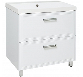 Тумба с умывальником Runo Олимпия 80 см