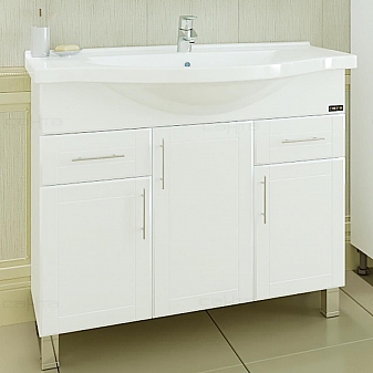 Тумба с умывальником Санта Дублин 100 см