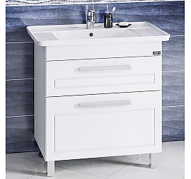 Тумба с умывальником Санта Нептун 85 см