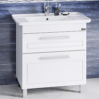 Тумба с умывальником Санта Нептун 85 см