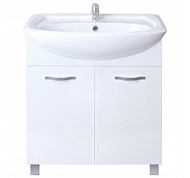 Тумба с умывальником 1Marka Вита 65Н 65 см 2 дверцы напольная