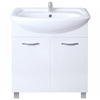 Тумба с умывальником 1Marka Вита 65Н 65 см 2 дверцы напольная