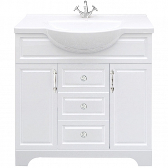 Тумба с умывальником 1Marka Прованс 85Н 2я 2д 85 см