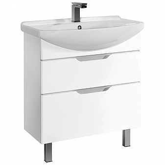 Тумба с умывальником Dreja.Eco Laguna Plus 75 99.0106 75 см