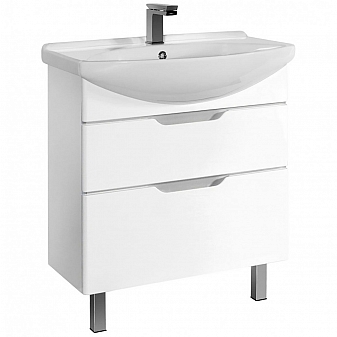 Тумба с умывальником Dreja.Eco Laguna Plus 85 99.0107 85 см