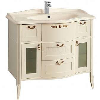 Тумба с умывальником Акватон Версаль 100 1A1880K0VSZA0 100 см