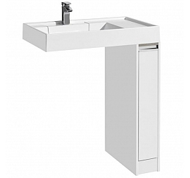 Тумба с умывальником Акватон Лондри 80 1A2361K0LH010 80 см