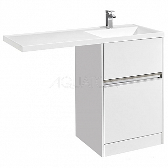 Тумба с умывальником Акватон Лондри 120 1A2359K0LH010 120 см