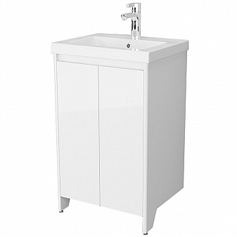 Тумба с умывальником Velvex Klaufs 50.2D-616.216 50 см напольная