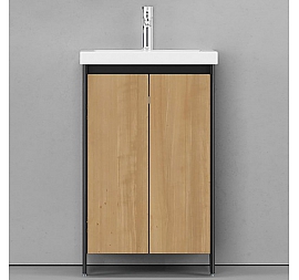 Тумба с умывальником Velvex Klaufs 50.2D-617.217 50 см напольная