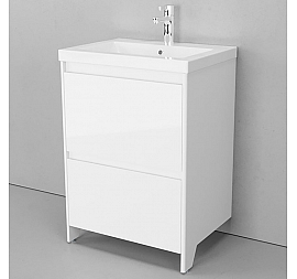 Тумба с умывальником Velvex Klaufs 60.2Y-616.216 60 см напольная