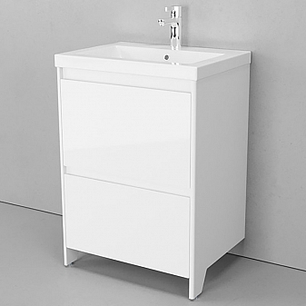 Тумба с умывальником Velvex Klaufs 60.2Y-616.216 60 см напольная