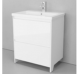 Тумба с умывальником Velvex Klaufs 70.2Y-616.216 70 см напольная