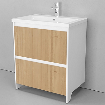 Тумба с умывальником Velvex Klaufs 70.2Y-617.216 70 см напольная