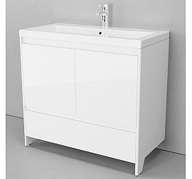 Тумба с умывальником Velvex Klaufs 90.2D.1Y-616.216 90 см напольная