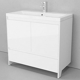 Тумба с умывальником Velvex Klaufs 90.2D.1Y-616.216 90 см напольная