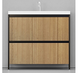 Тумба с умывальником Velvex Klaufs 90.2Y-617.217 90 см напольная