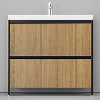 Тумба с умывальником Velvex Klaufs 90.2Y-617.217 90 см напольная