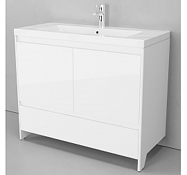 Тумба с умывальником Velvex Klaufs 100.2D.1Y-616.216 100 см напольная