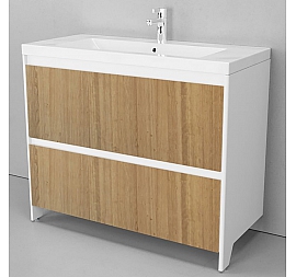 Тумба с умывальником Velvex Klaufs 100.2Y-617.216 100 см напольная