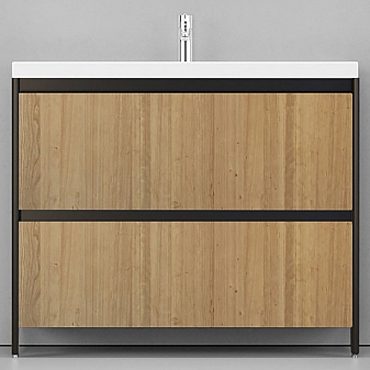 Тумба с умывальником Velvex Klaufs 100.2Y-617.217 100 см напольная